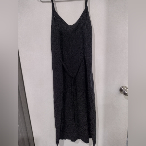 Perfect Stranger black midi slip dress NEW - Picture 4 of 4